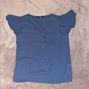 Dark Blue Blouse